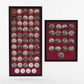 Collection USSR commemorative coins 1965-1991gg.