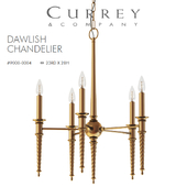 Currey & Company / Dawlish Chandelier