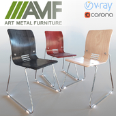 Chair AMF Malta chrome
