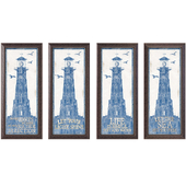 Framed Lighthouse Wall Art Collection