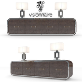 CHEST VISIONNAIRE (IPE CAVALLI) RHONIN and table lamps VISIONNAIRE (IPE CAVALLI) TYRFING