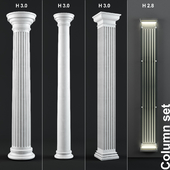 Column set - Set of 4 columns