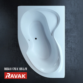 Ванная Ravak Rosa II 170x105 L/R