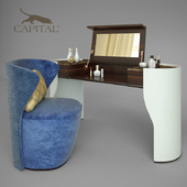 Capital collection туалетный столик Jubilee + кресло Vortex + парфюм