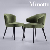 Minotti Aston Dining chairs Poltroncina
