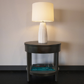 Ella White Table Lamp