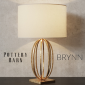 Pottery Barn BRYNN Brass Table Lamp