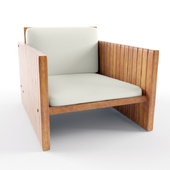 Wood Balcony Chair