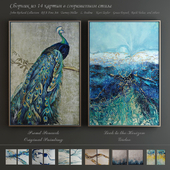 The collection of contemporary paintings (set-1)