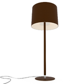 axo light velvet floor lamp