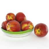 Nectarines in bowl