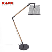 Floor lamp Kare Design Net Flex