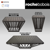 Roche-bobois FOCUS tables set