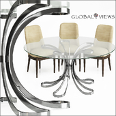 Global Views Flower Table