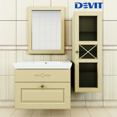 Bathroom furniture Devit  Piedmont & Tile Peronda Bourgie
