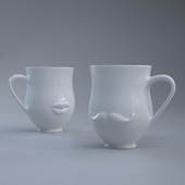 MR & MRS MUSE REVERSIBLE MUG