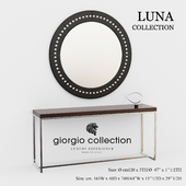 Консоль с зеркалом Giorgio collectio, коллекция Luna