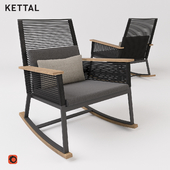 Kettal Landscape Rocking chair