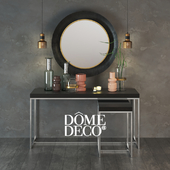 Dome Deco набор декора, консоль с вазами, зеркалом