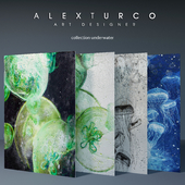 Арт-панели  "Alex Turco" collection "underwater"