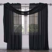 Curtains gray