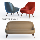 Диван и кресло  Walterknoll 375 classic edition