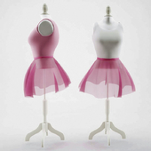 DANSEUSE pink/white couture mannequin