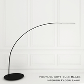 Fontana Arte Yumi Black Interior Floor Lamp