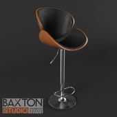 Crocus walnut bar stool by Baxton studio