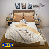 IKEA  MALM Bed