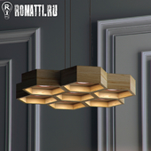 Romatti Honeycomb 6 Loft Wooden Ecolight