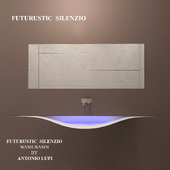 SILENCE - Integrated wash basin - by ANTONIO LUPI