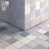 Tratti by Mutina - set 02 - n.3 tile pattern multitexture