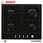 Bosch PCP6A6M90 gas panel