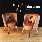 Armchair Intertime Kite & Edison lamps