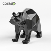 Polygon Bear Figurine