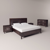 Bed side tables and chest of drawers