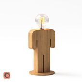 Table Lamp / WOODEN BOY