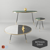 Коллекция столов Bethan gray Band coffee table