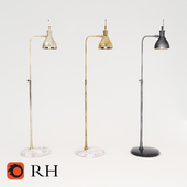 RH Enrico Metal Task Floor Lamp