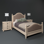 Horchow Abigail Queen Bed