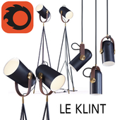 High floor lamp and Pendant lamp By Le Klint