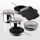 Cookware set Alessi Dressed