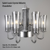 Saint-Louis Crystal Adiante Six-Light Chandelier