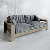 Walnut Wood Furniture/SOFA-M
