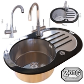Kitchen sink and faucet ZorG