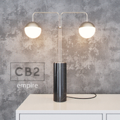 CB2 - empire table lamp