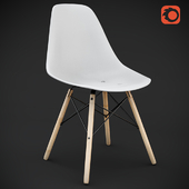 DSW Plastic chair by Chales Eames
