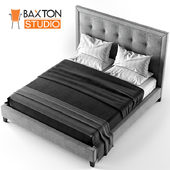 Hayley Platform Bed, Gray, King