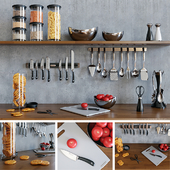 A set of kitchen utensils Robert Welch